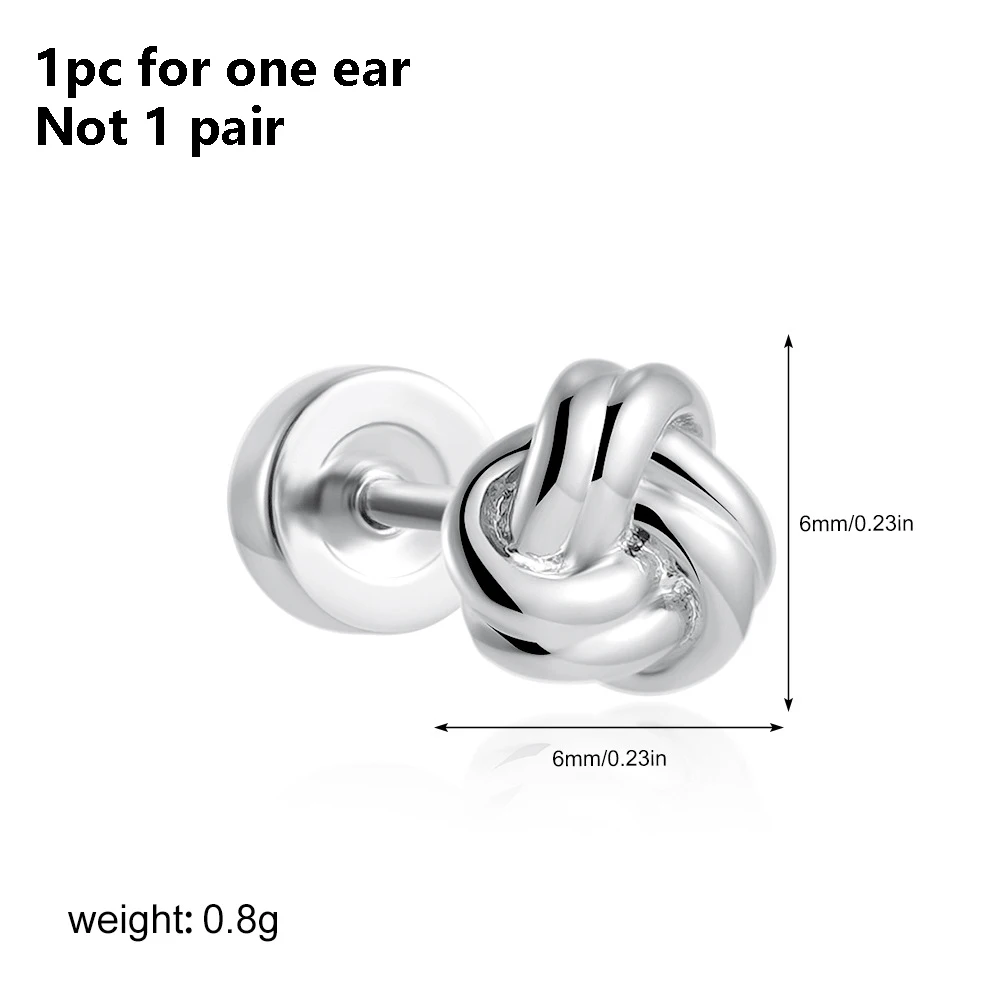 1PC Edelstahl Stern Mond Sonne Stud Ohrringe Für Frauen Einfache Täglichen Tragen Knorpel Piercing Ohrring Punk Unisex Rock schmuck – Detail 29