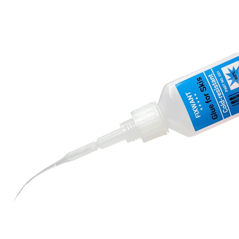FIXWANT 스키용 슈퍼 접착제, 즉석 빠른 다목적 강력한 액체, 투명-60 ℃ 내한성 접착제, 20g