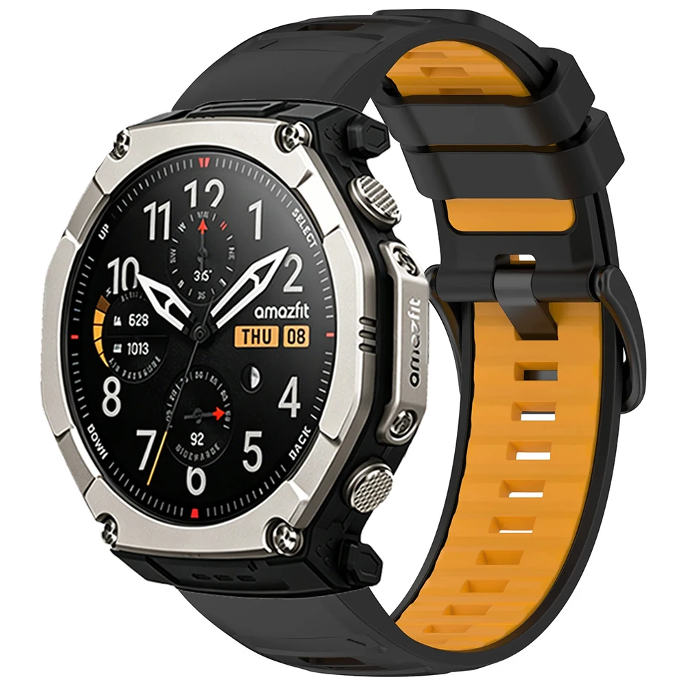Durable Multi-Size Silicone Outdoor Watch Strap - Quick Fit Design