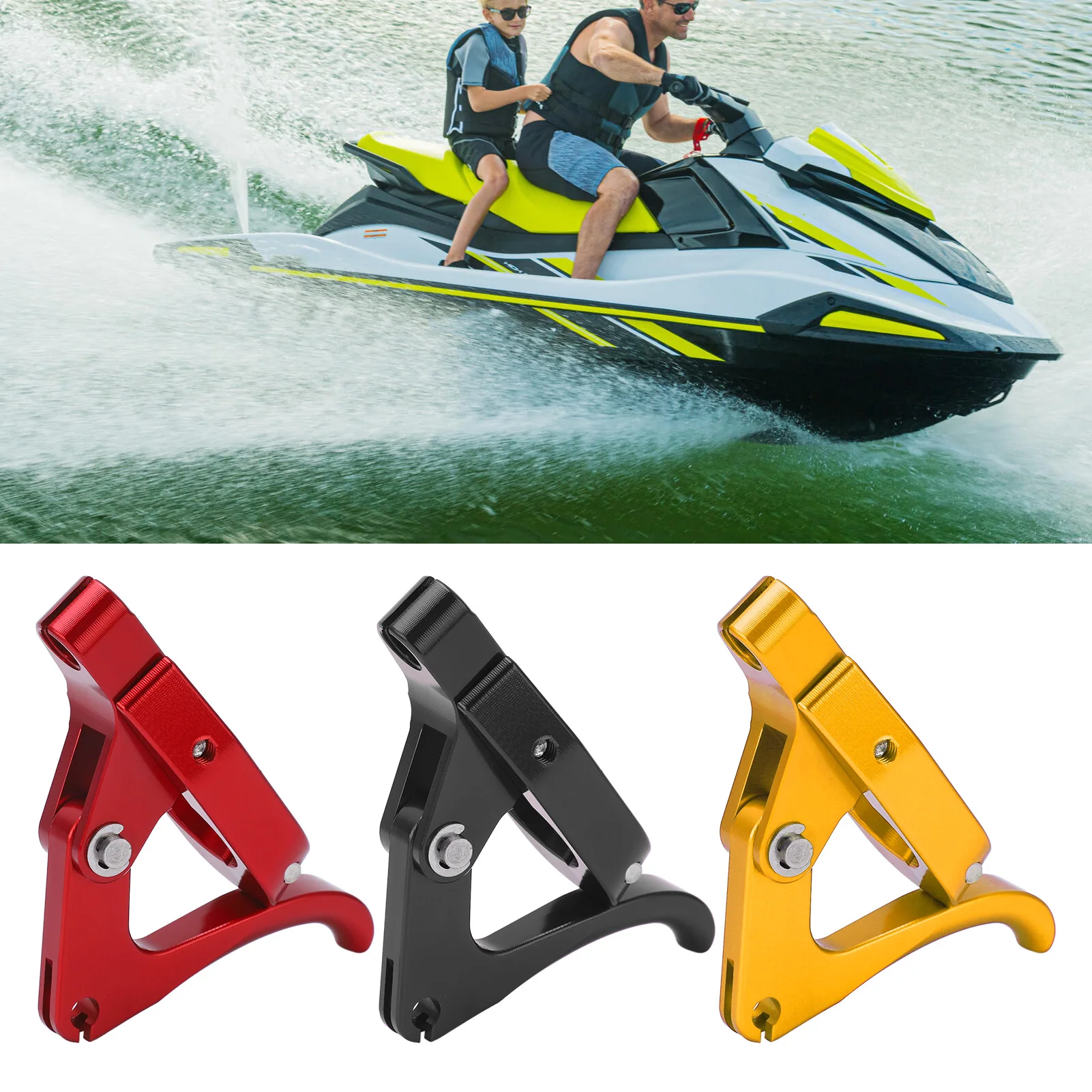 Throttle Thumb Assembly Finger Throttle Short Lever Thumb Assembly Replacement For JETSKI Finger Lever