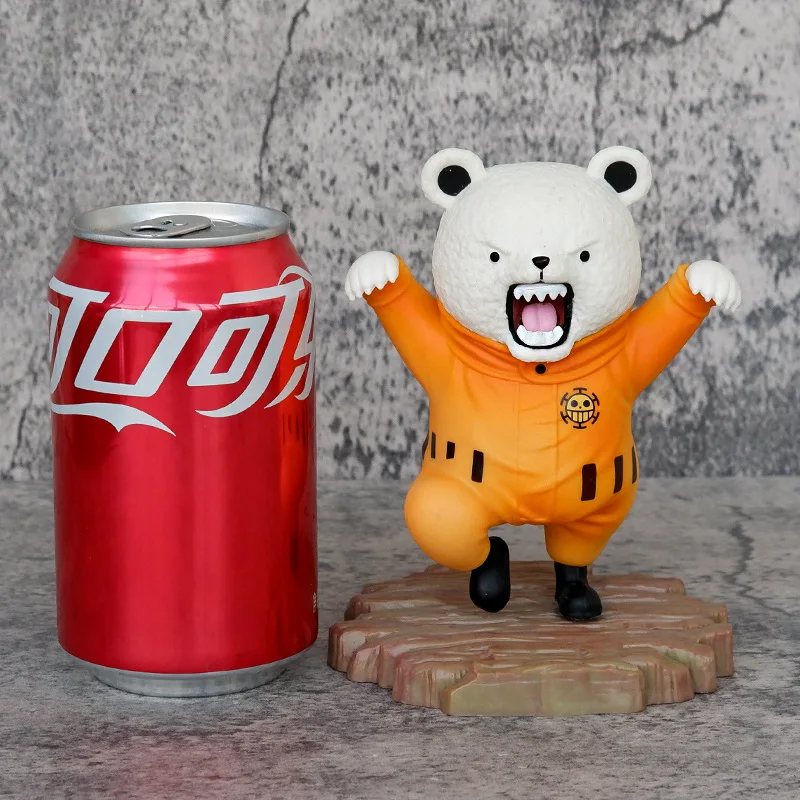 14.3Cm One Piece Anime Figure Cute Collection Sleeping Beibo Bear Box Handheld Car Decoration Doll Model Toy Gifts All'Ingrosso