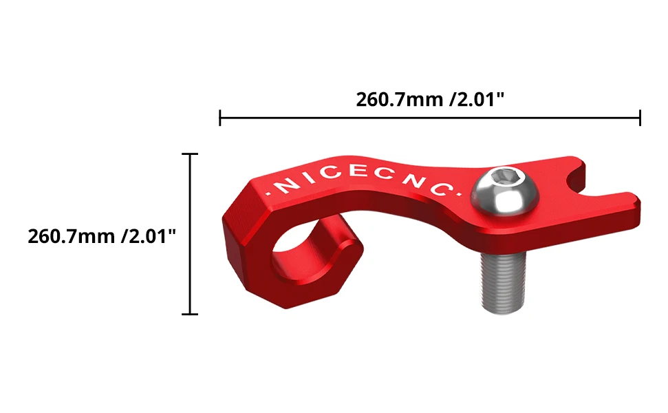 Motorrad ATV Kupplung Kabel Halter Für Yamaha YFZ450R 2009-2024 2013 YFZ450X 2010-2011 WR450F 2003-2015 YZ450F 2003 Hohe Qualität – Detail 1