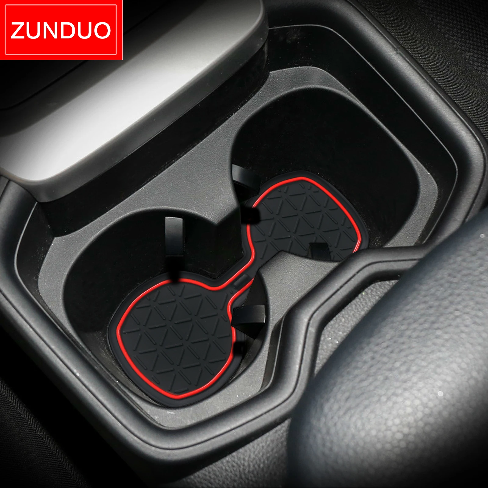 Premium Anti-Slip Rubber Cup Mat and Gate Slot Liner Set