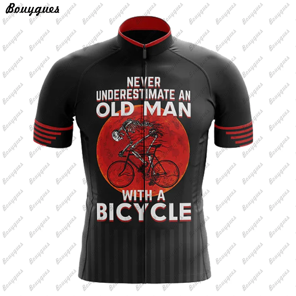 thumbnail image 1 of 2023 NUEVO Maillot de ciclismo para hombre mayor, maillot de ciclismo de montaña, maillot de descenso, ropa de ciclismo de montaña Tricota de equipo profesional de alta calidad, 1 of 5
