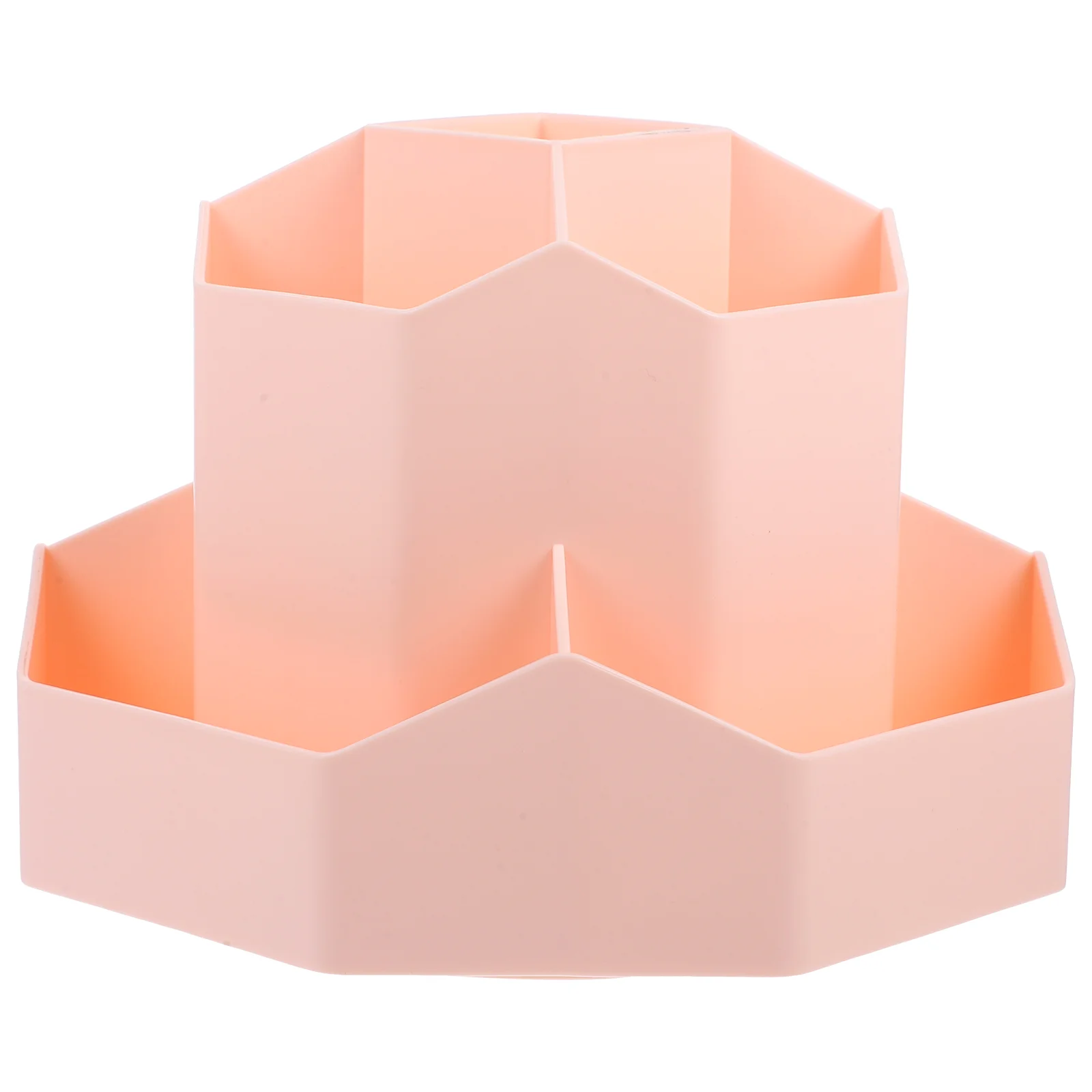 

Rotating Storage Box Keys Organizer Pencil Holder for Desk Makeup Brush Multifunction Desktop Decor Convenient Pp