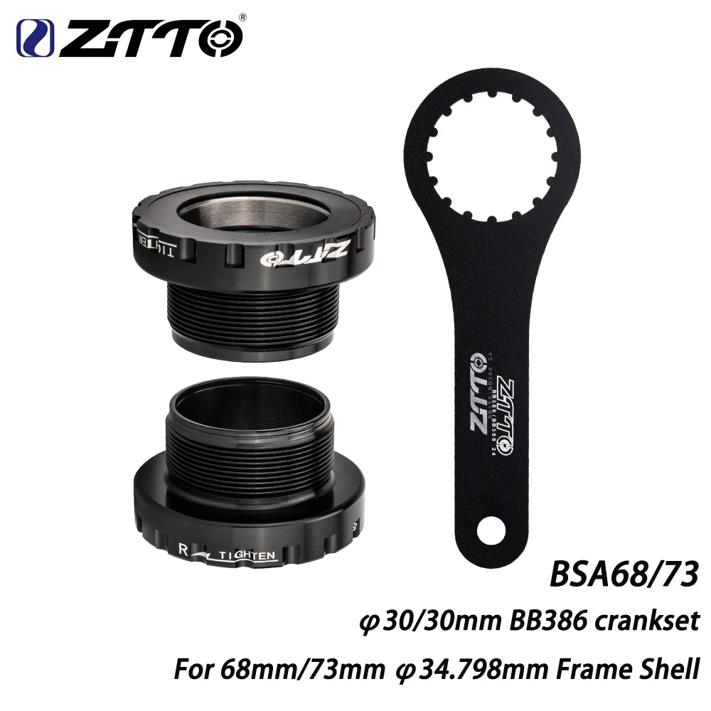 ZTTO MTB ロードバイク BSA30 BSA ISO 68 ミリメートル 73