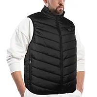 21 Area Heated Vest Thermal Warm Waistcoat Electric Heating Jacket (Black 3XL)