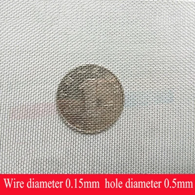 Premium Stainless Steel Woven Wire Filtration Mesh - Multiple Size Options