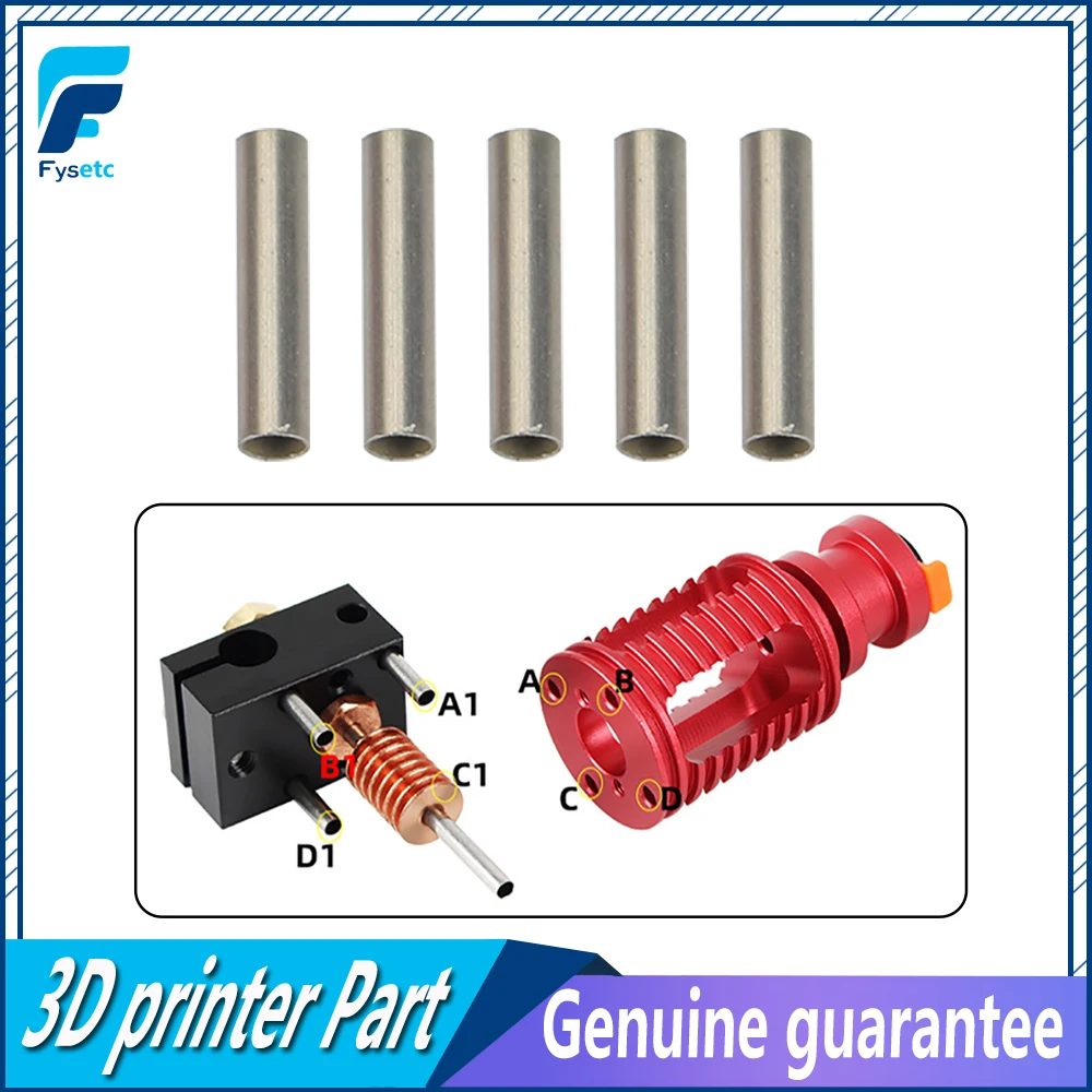 5pcs/set Isolation Column Aluminium extruder hotend Heatend 3D Printer Parts