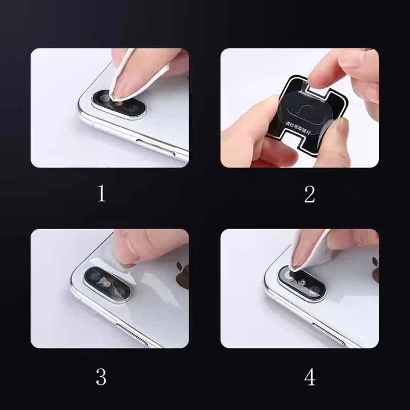 Ultra Durable Camera Lens Protector with Full-Glue Installation