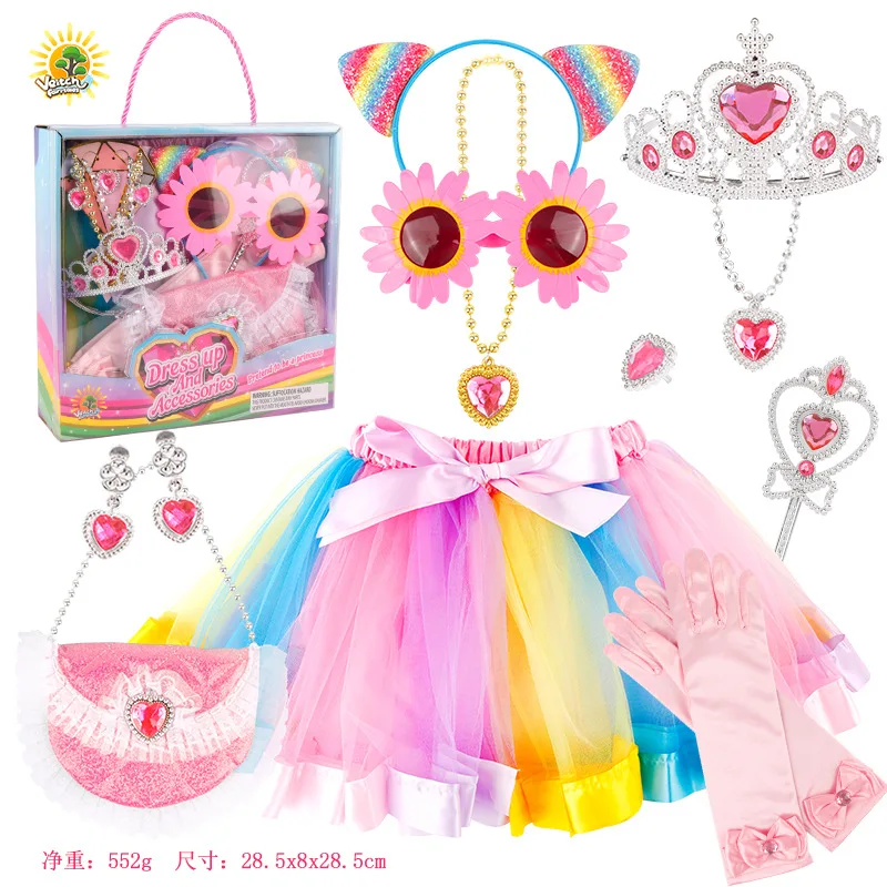 Dress for Girl Mermaid Dress Pink Clothes Girls Luxury Sequin Princess Cosplay Carnival Party Kid Costume for Little Girls
