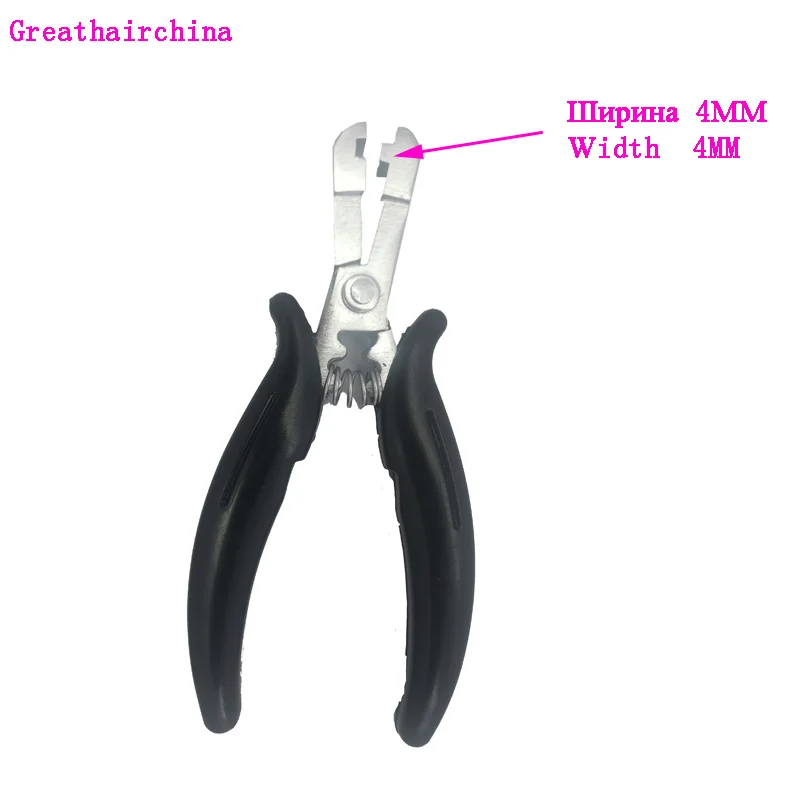 Three styles Professional Hair Extension 4MM And 6MM Shaped Pliers For Micro Rings Human Hair Extensions Tools 1pc hair extension pliers
