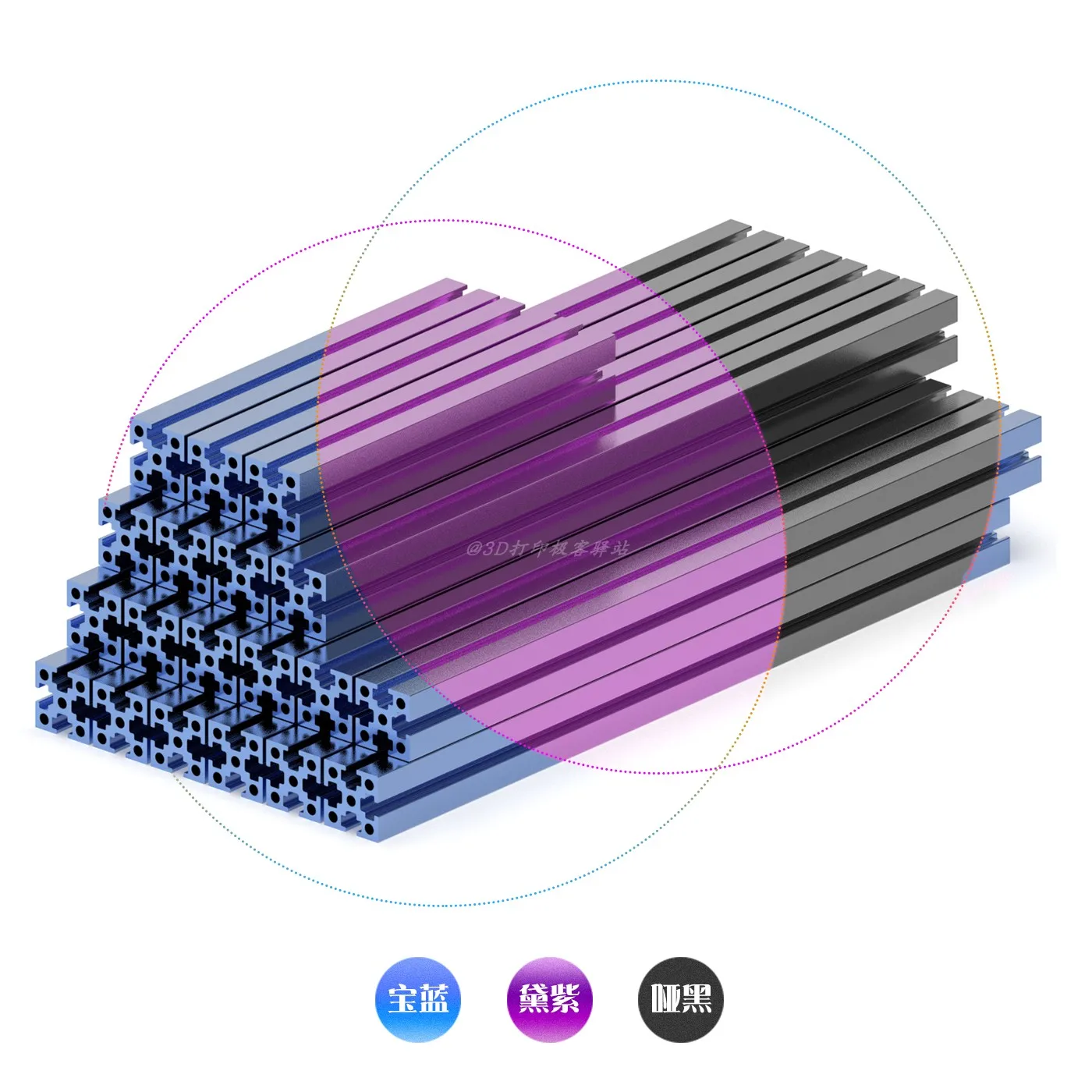 Funssor Voron salad fork 3D printer Standard version 1515 extrusion