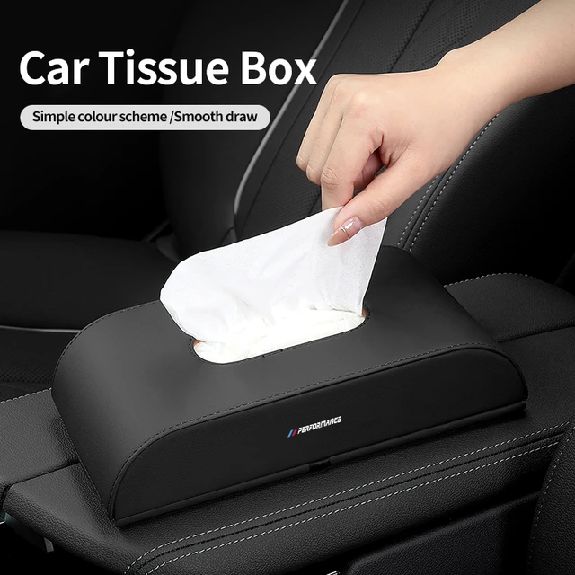 New High Quality Universal Car Armrest Box Tissue Box Creative