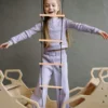 Climbing Sports Toys Hanging Ladder Rope Kids Props Wood Playground Accessories Tree Polyester Child 2