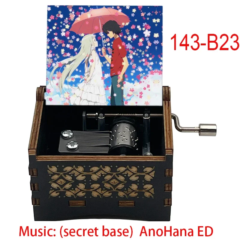 Secret Base Music Box Hand 18 Note Movement Kimi ga Kureta Mono