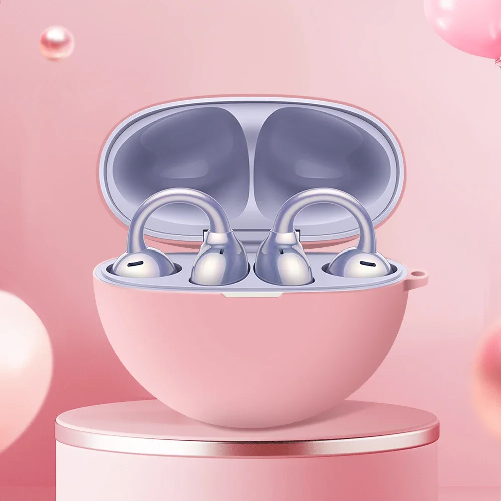 حافظة من السيليكون TPU لهاتف Huawei حافظة بمشبك مج...