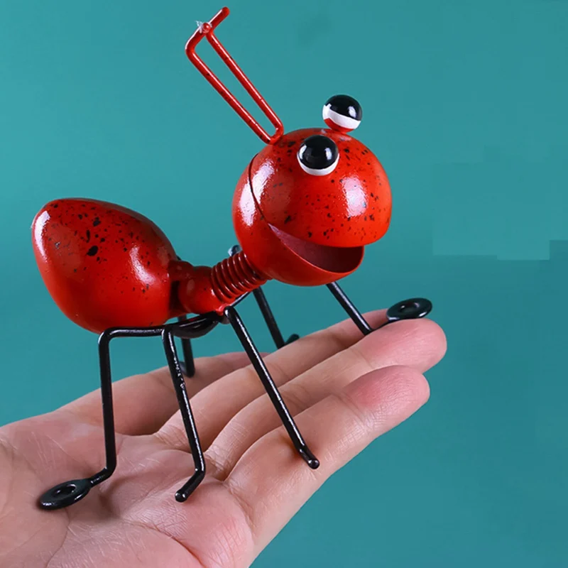 

Cute Ant Statue Garden Decor Figure Stand Ant Outdoor Yard Lawn Decoration Ant Sculpture Hang Tree For Wall Decor Ant Ornament