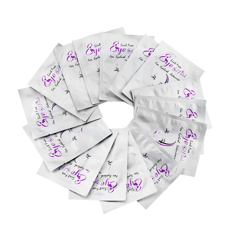 20/50/100 Stück Augenpads für Wimpernverlängerung, Unter-Augen-Pads, Make-up-Wimpernpads, Spitzenaufkleber, Pads für Wimpernverlängerung und Make-up – Detail 20