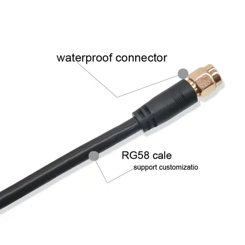 5G 4G LTE 3G GSM High Gain 12dbi Omni WiFi 600~6000Mhz Waterproof Router Antenna For Signal Boost SMA TS9 N TNC BNC Male - Image 5