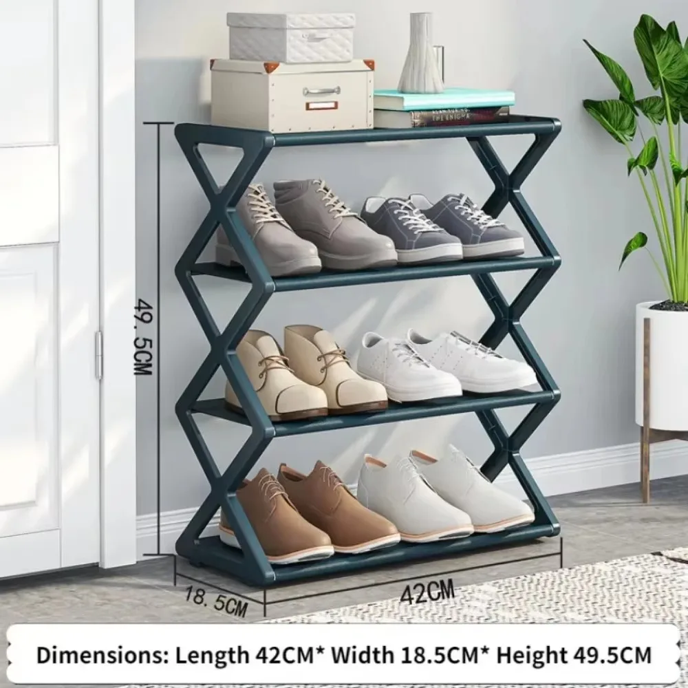 Shoe Rack X-Shaped Multilayer Space-saving