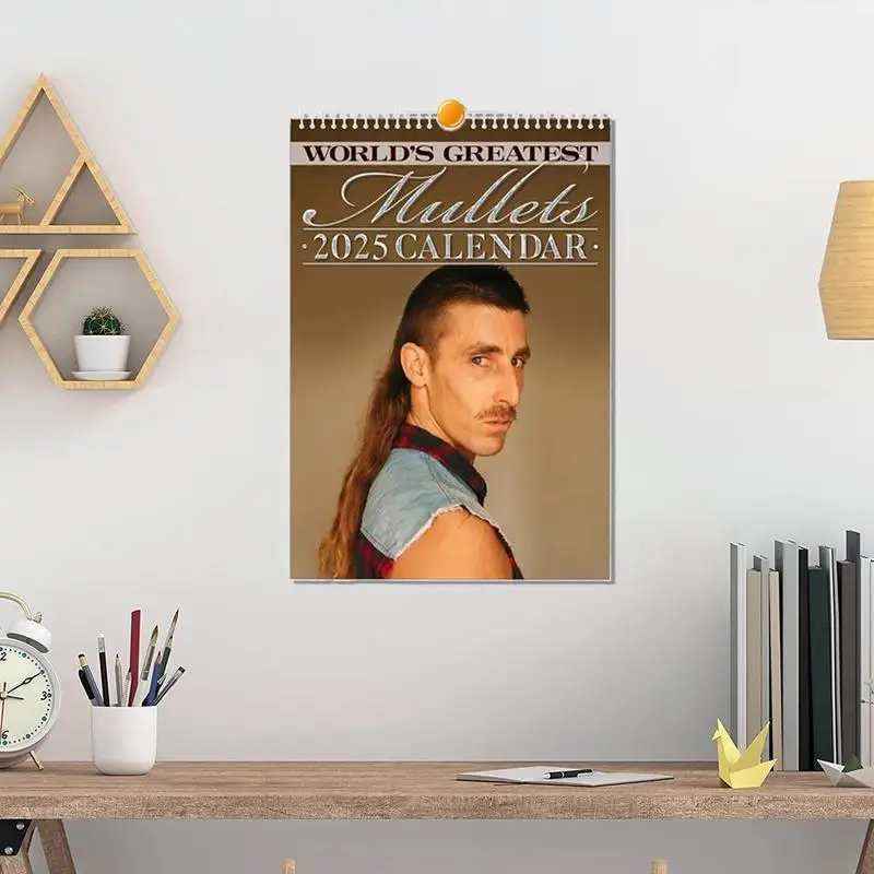 Mullet Calendar Hair Stylist The Worlds Greatest Mullets Calendar For Family Funny Journal