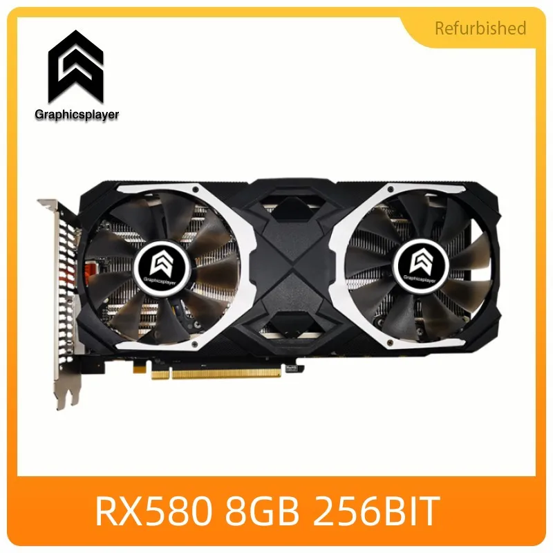 Scheda Grafica Da 8Gb Serie Rx 580 256Bit Gddr5 Scheda Video Per Computer Giochi Per Pc Per Amd Rx