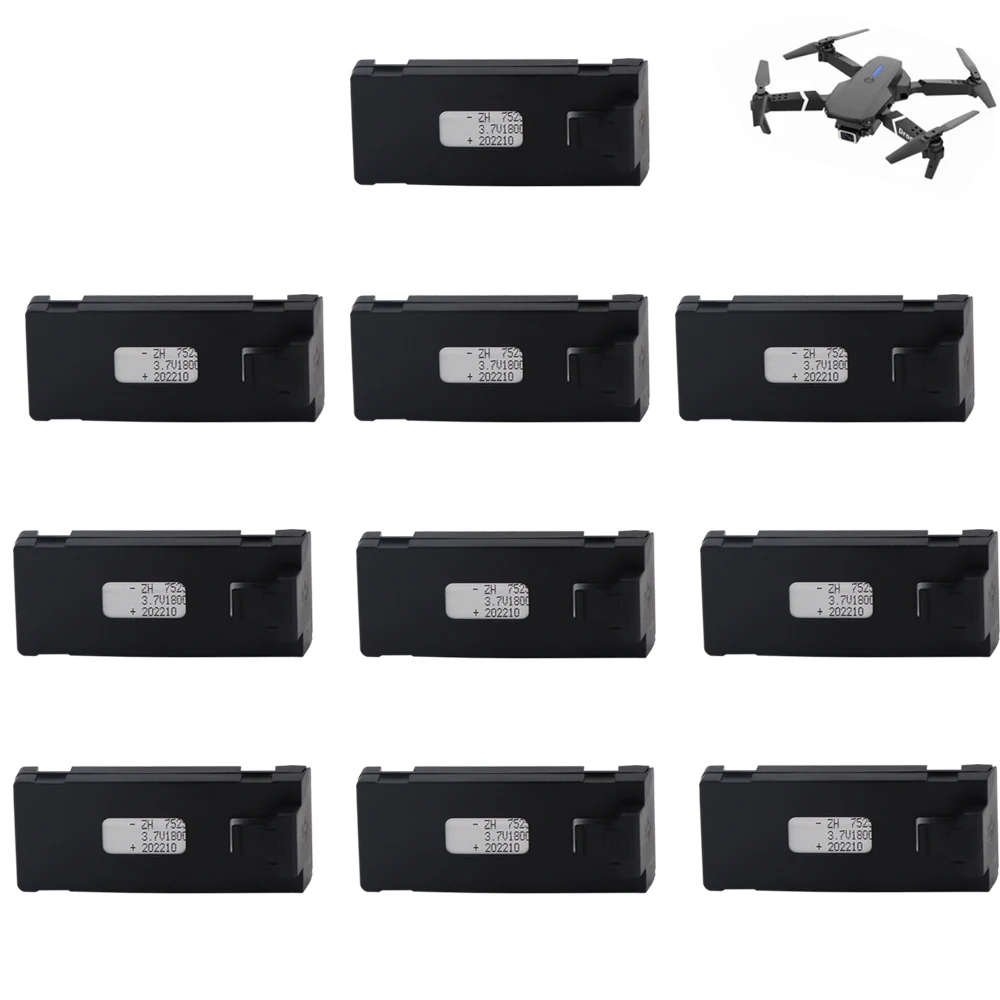Toladrone 3,7 V 1600 mAh Oplaadbare Drone-batterij Compatibel met Modellen TD12PRO, Vervangende Originele Lithium Modulaire Batterij met USB- oplaadkabel, Eenvoudig te Vervangen Toladrone 3,7 V 1600 mAh Oplaadbare Drone-batterij Compatibel met Modellen TD12PRO, Vervangende Originele Lithium Modulaire Batterij met USB- oplaadkabel, Eenvoudig te Vervangen