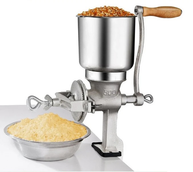 

Baoyou Household Manual Hand Grinder Tin Plating Grinder Medicinal Materials Wugu Walnut Peanut Grinder Filling Grinder