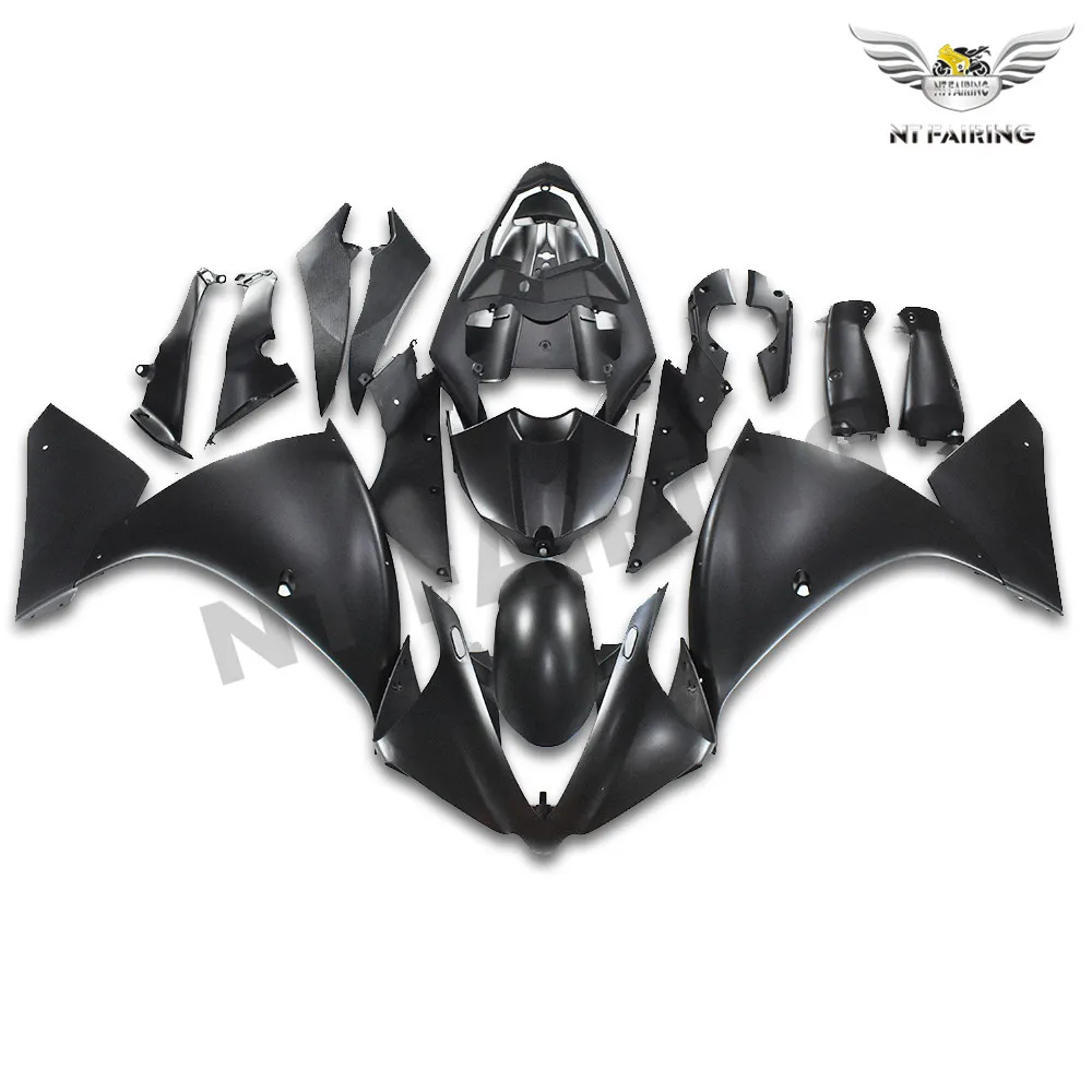 

NT инъекция матовый черный корпус обтекатель подходит для 2012-2014 Yamaha YZF R1 n026