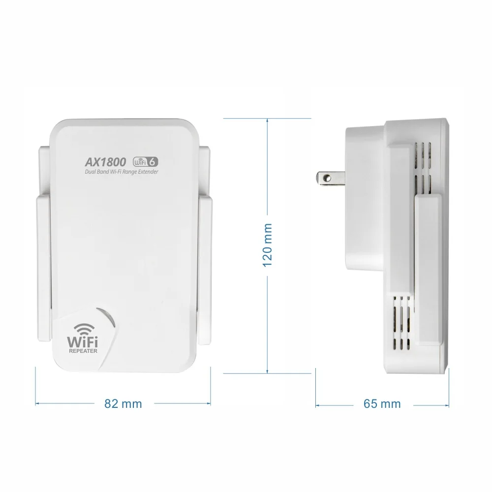 Repetidor sem Fio de Banda Dupla Wi-fi Range Booster Roteador ap Antenas 1200mbps Extender 2.4g 5.8g 5 - Imagem 4
