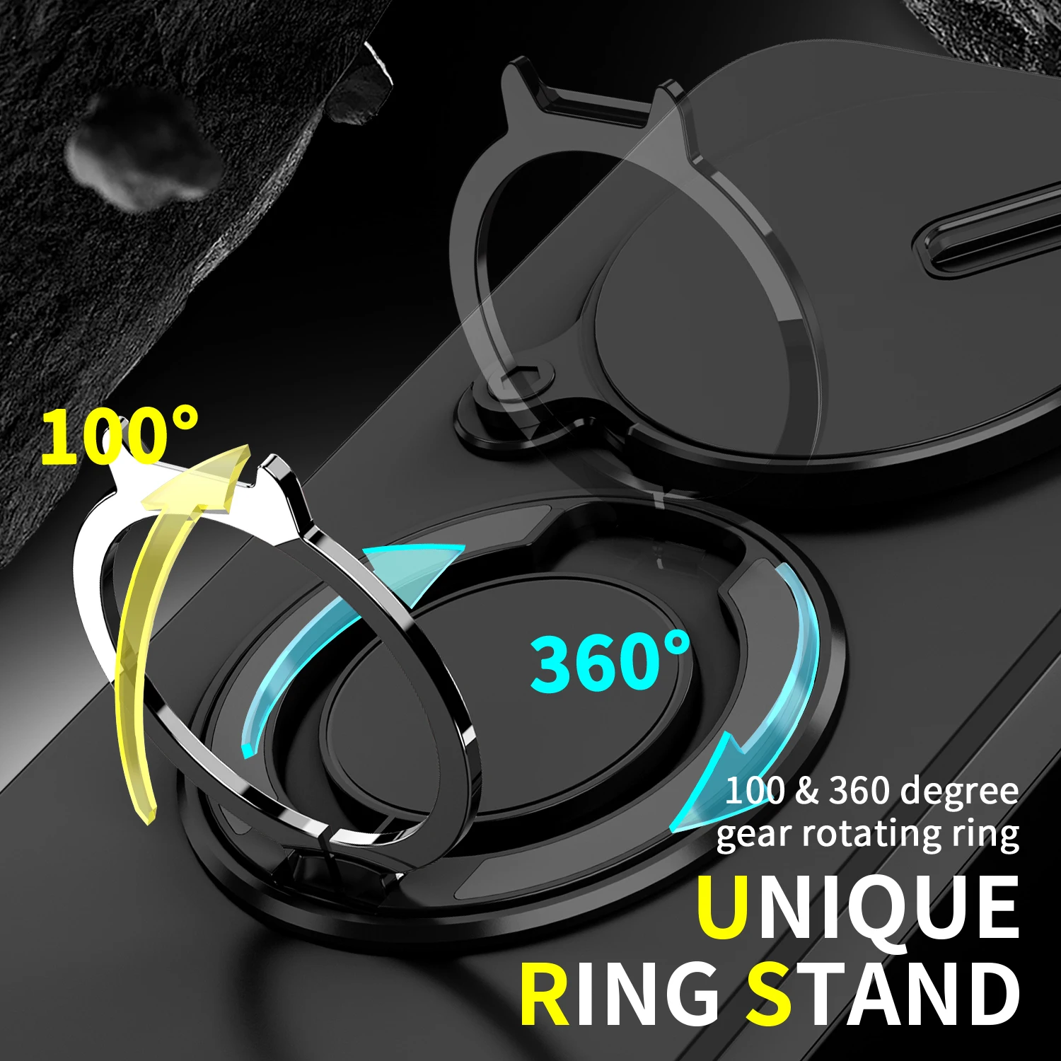 Armor Protection Kickstand Cover Case