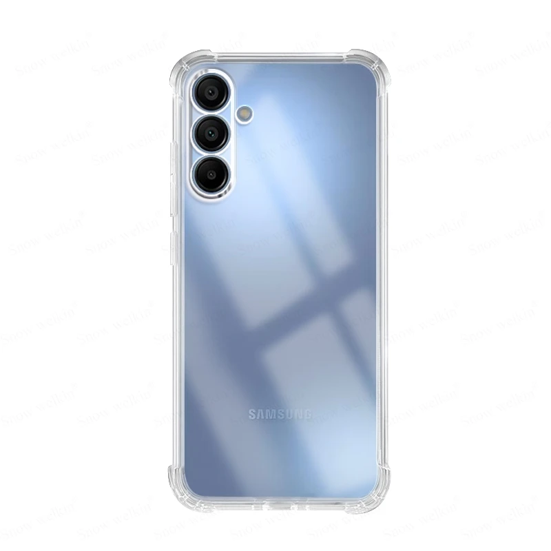 Shockproof Airbag Full Protection TPU Soft Case For Samsung Galaxy A56 A26 A36 A06 A16 5G Protective Cover Capa Fundas Coque 5