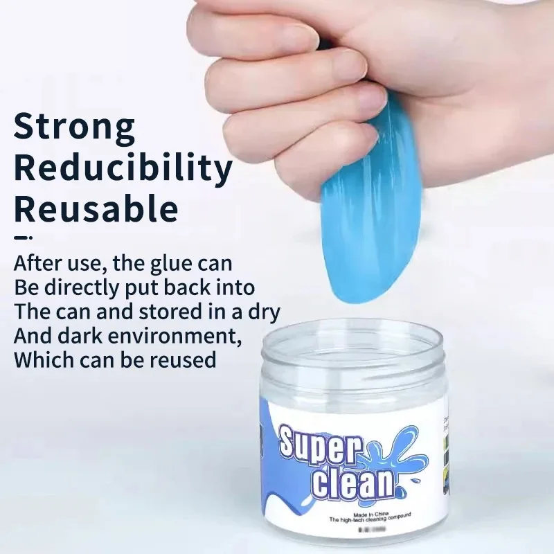 Car Cleaning Soft Adhesive Car Interior Dust Removal Supplies Dust Removal Gel cleaning gel car cleaning tool car detailing cleaner car cleaning gel