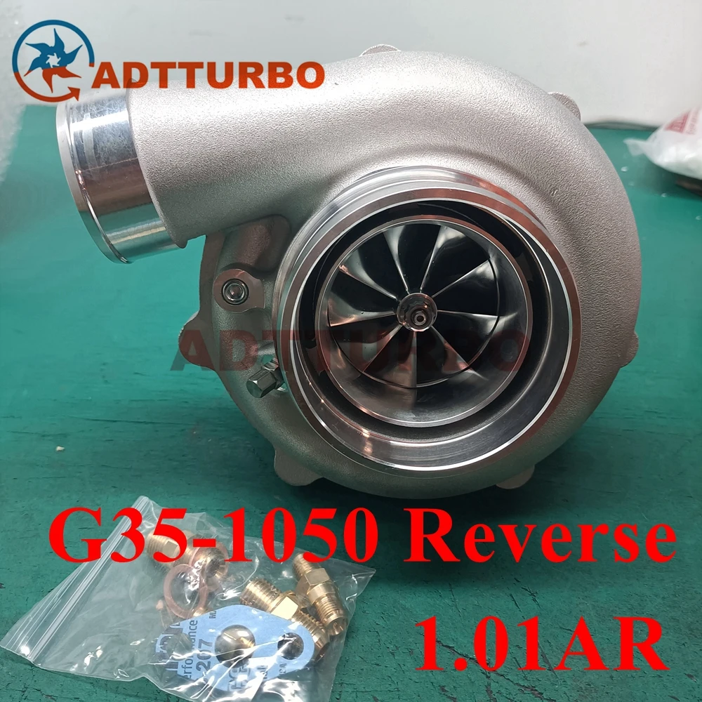 

G35-1050 G-SERIES Reverse G35 1050 68mm 880707-5005S 880707-5006S Performance Turbine 0.83AR Dual V-Band 700-1050 HP 2.0L-5