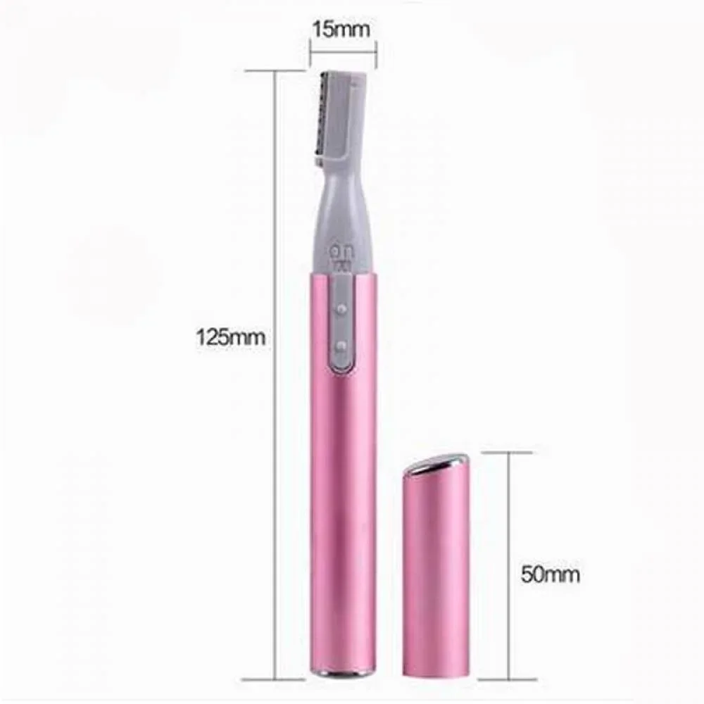 KISMIS Electric Eyebrow Trimmer Makeup Painless Epilator Mini Razor Portable Facial Epilator Body Facial Hair