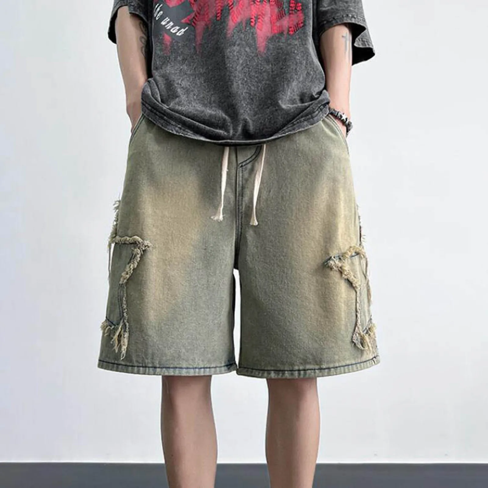 Men's Denim Shorts Summer Design denim shorts summer jeans shorts