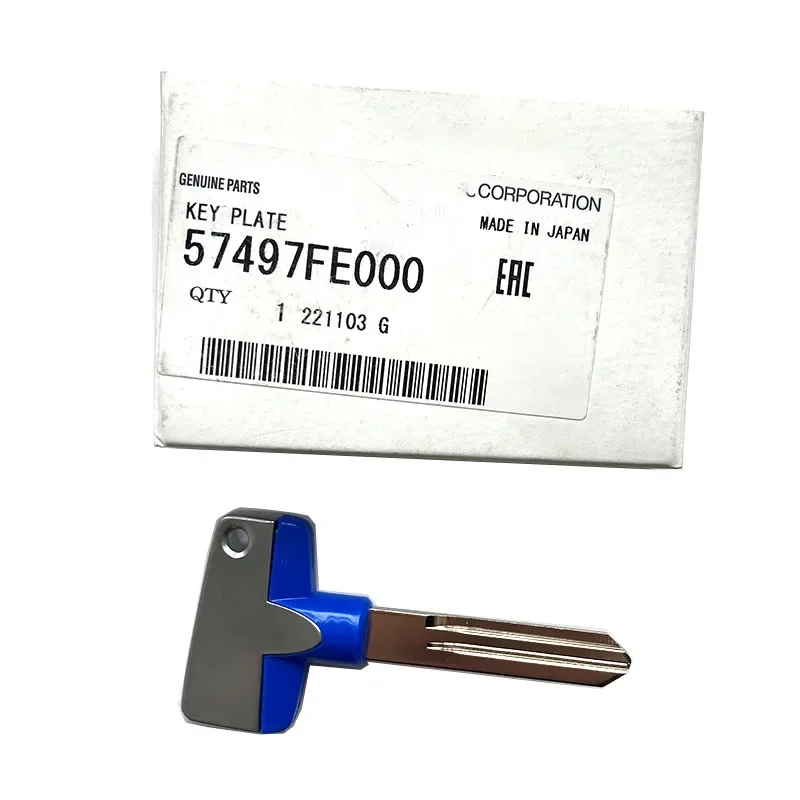 Genuine Titanium Key Blank 57497FE000 NBJKATO For Subaru STI Forester Impreza Legacy WRX BAJA