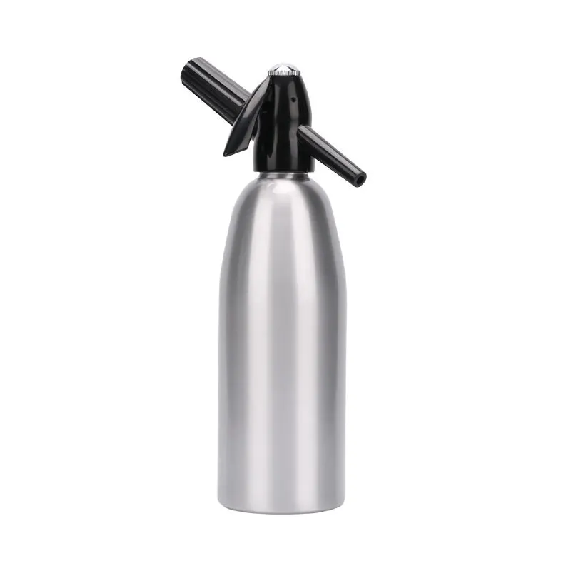 Professional Soda Water Siphon 1L Aluminum CO2 Sparkle Soda Maker Bar Tools bar accessories home bars bar accessories