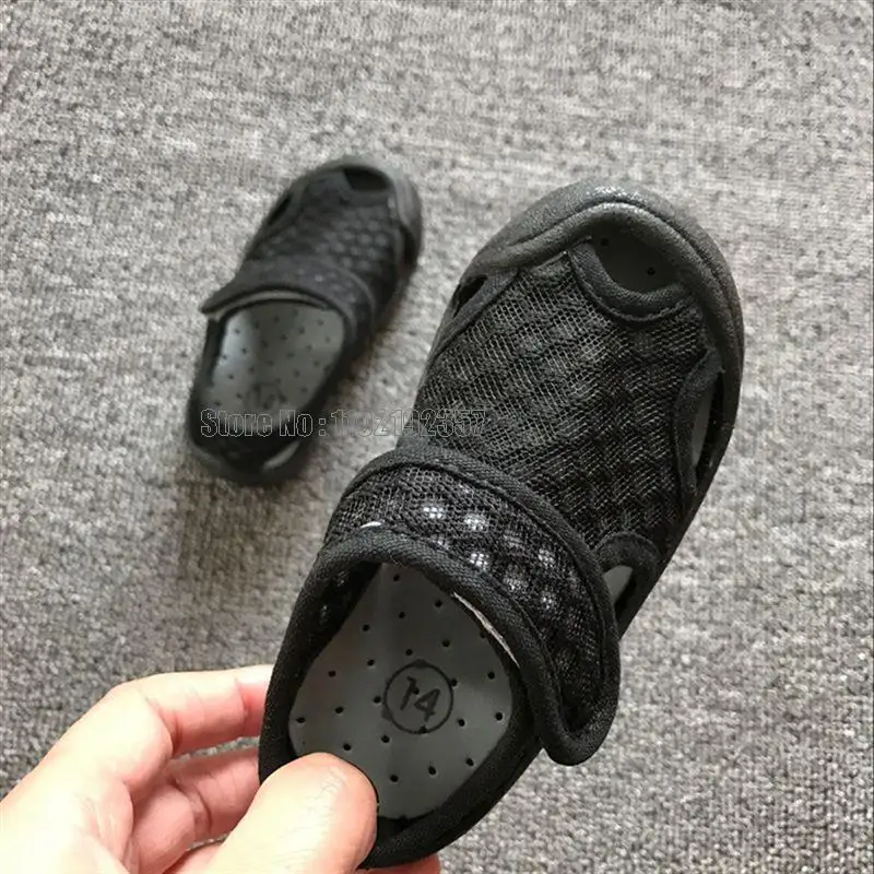 Baby Boys Girl Summer Mesh Sandals Breathable Anti-slip