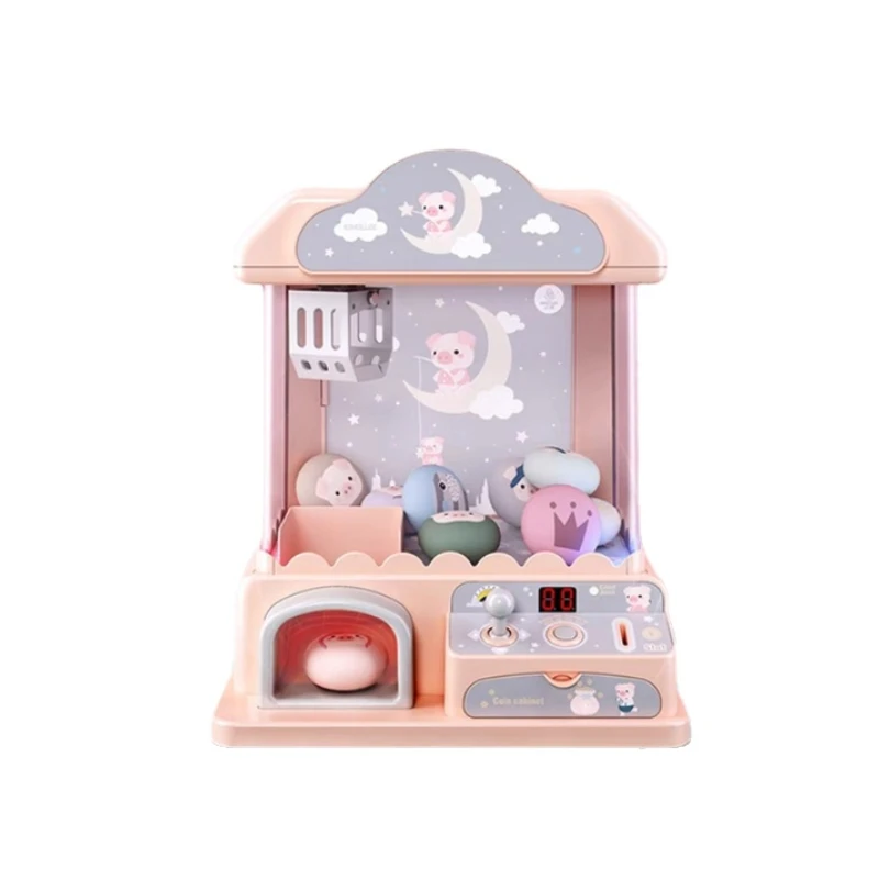 Prize Claw Small Household Mini Doll Machine Clip Doll Gashapon Machine Ragazzi E Ragazze Giocattoli Per Bambini
