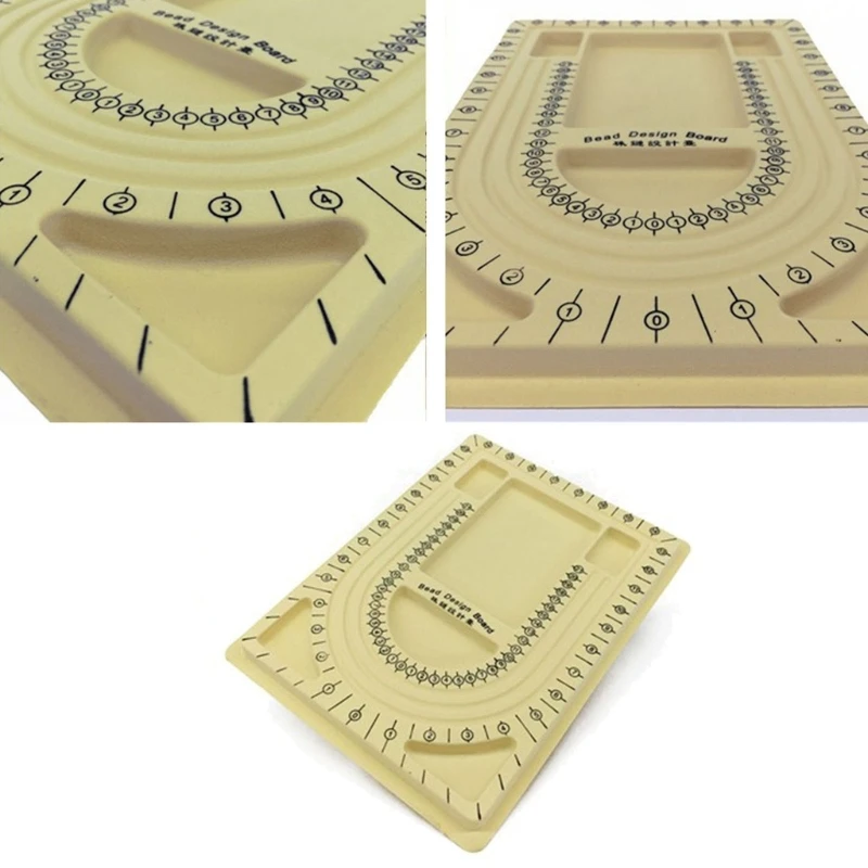 Jewelry Beading Designs Tray Bracelet Measurement Board Wooden Bead Board -  AliExpress