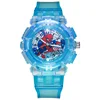 Spider Luminous Watch  Children‘s Hero Watch Cute Silicone Colorful Lights Watch Gifts for Girls Kids Watches 4