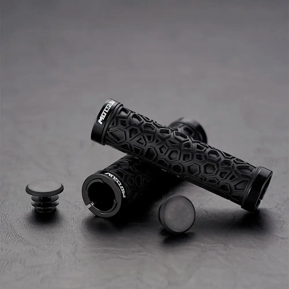Bicycle Handle Bar Grips Non-Slip Single-sided Locking MTB Mountain Bike Handlebar Cover 1 Pair
