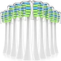 Replacement Toothbrush Heads with Covers for 7am2m AM101/AM105 Electric Toothbrush,10 Pack 2