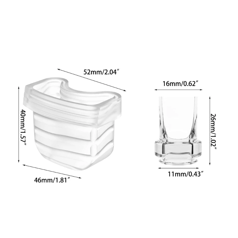 Breast Part for S18 S21 Wearable Electric Soft Silicone Membrane Horn 6