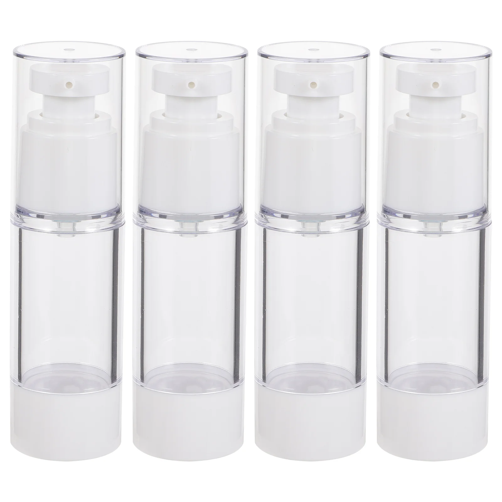 4pcs 30ml Travel Airless Bottle Pump Empty Spray Vacuum Lotion Container