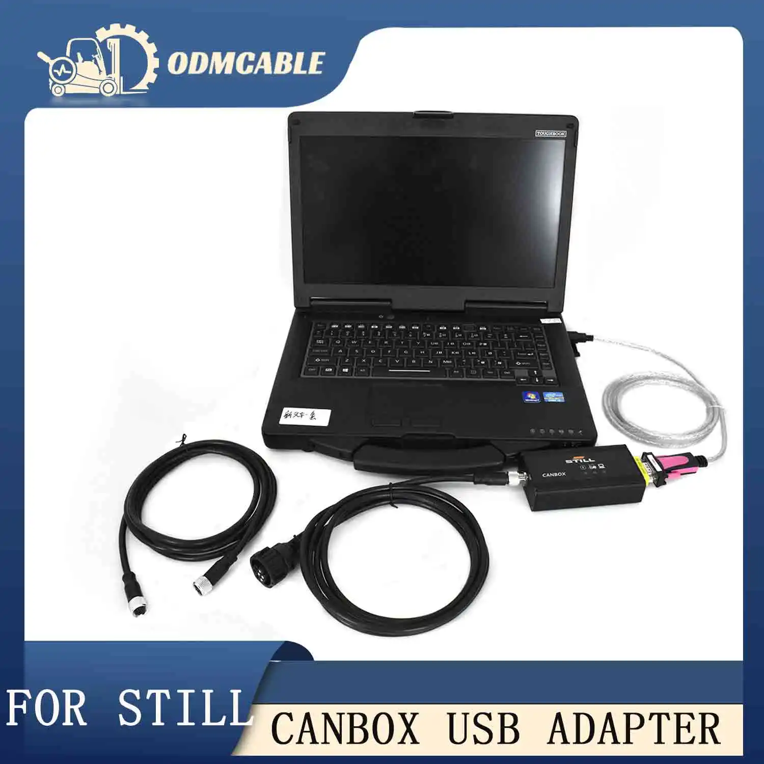 CF53 Laptop with Forklift diagnostic tool STILL Truck box interface For STILL CANBOX Diagnostic Adapter Ready to use