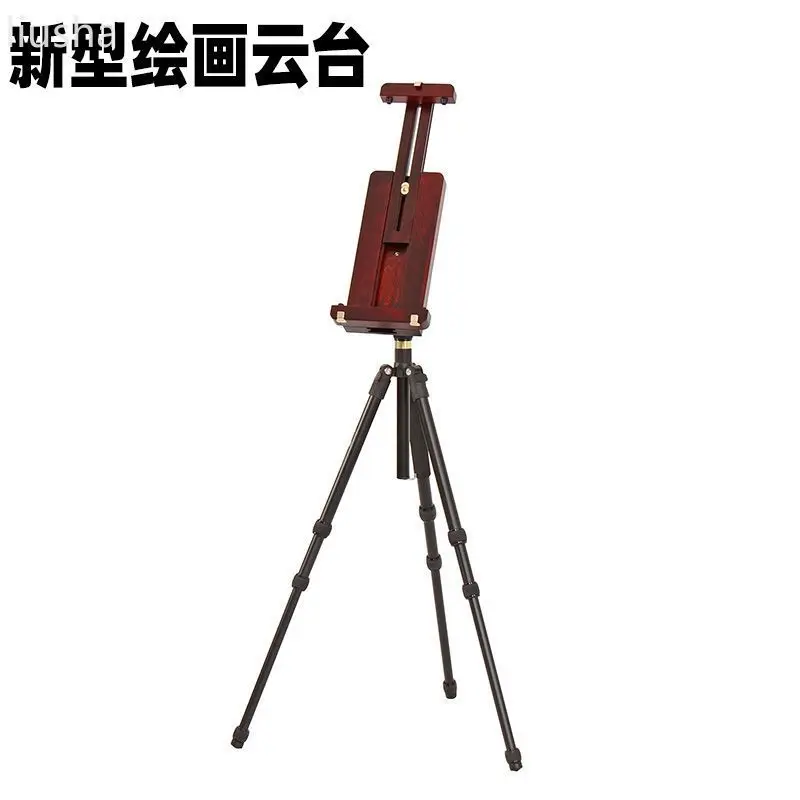 Professional grade new easel wooden folding art student oil painting box lifting outdoor sketching sketch drawing board bracket folding easel drawing board painting shelf tabletop aluminum alloy sketching stand child desk tripod