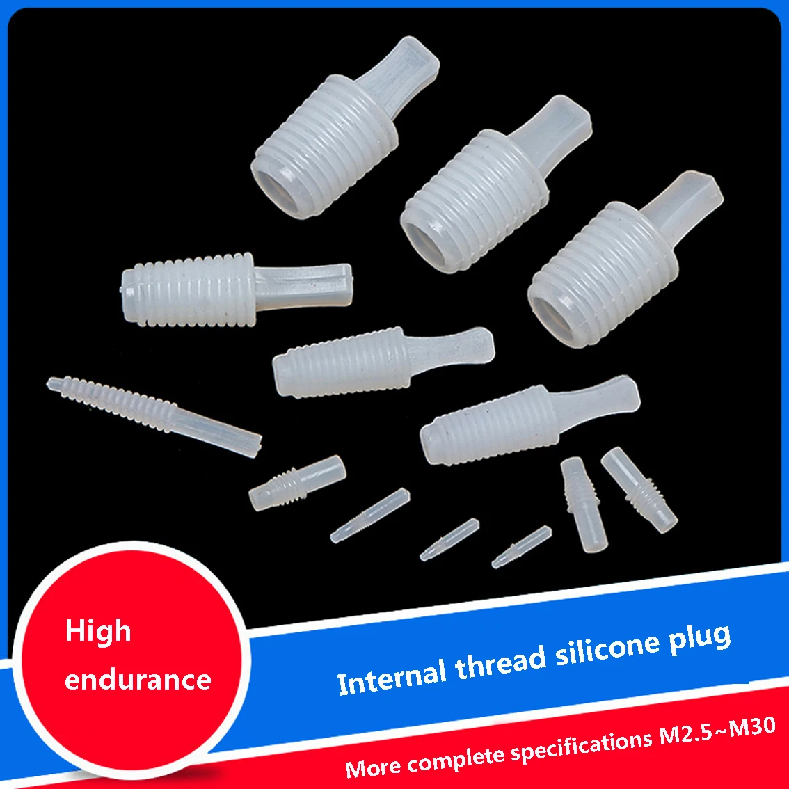 20pcs Heat Resistance Silicone Cap for Screw Dust Protective Jacket End  Thread Rubber Sleeve Anti-corrosive Electroplating Plug - AliExpress